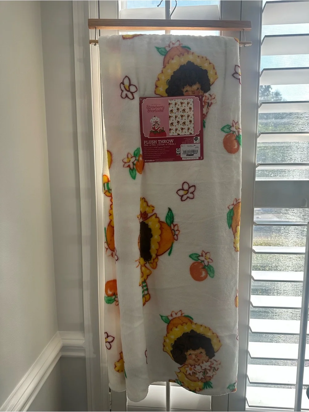 Strawberry Shortcake White & Orange Kids Dress (Branded)